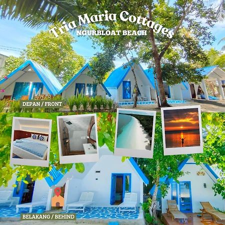 Tria Maria Cottage Ngurbloat Eksteriør bilde